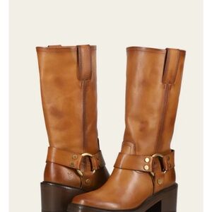 Frye Kate Harness Mid-Calf Boots